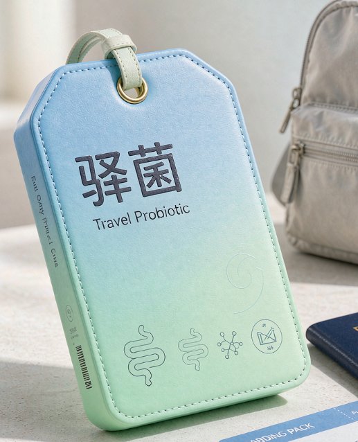 驿菌行李牌盒型产品图